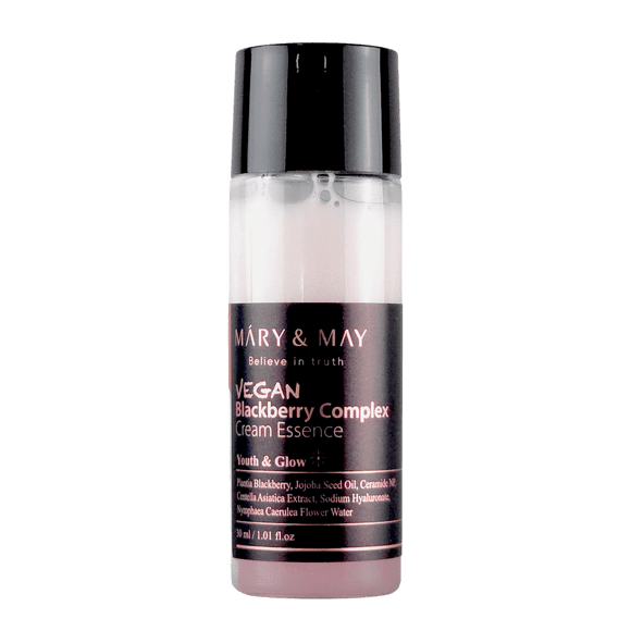 Cream Essence Mary & May, complejo vegano de moras, 30 ml