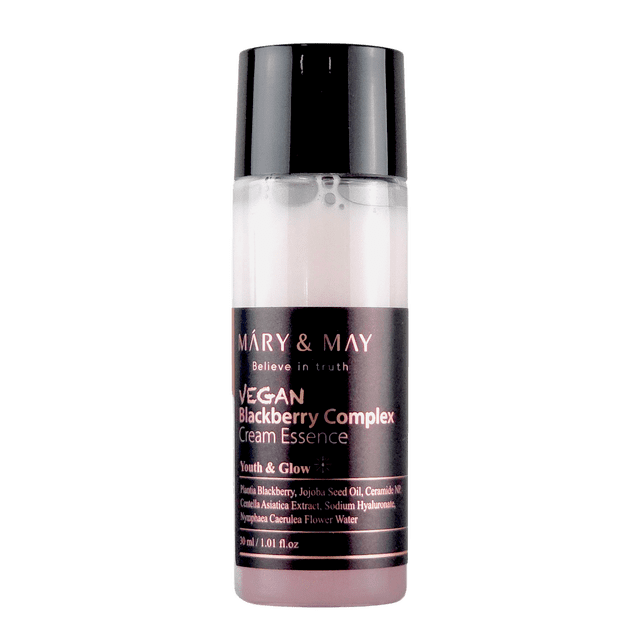 Cream Essence Mary & May, complejo vegano de moras, 30 ml