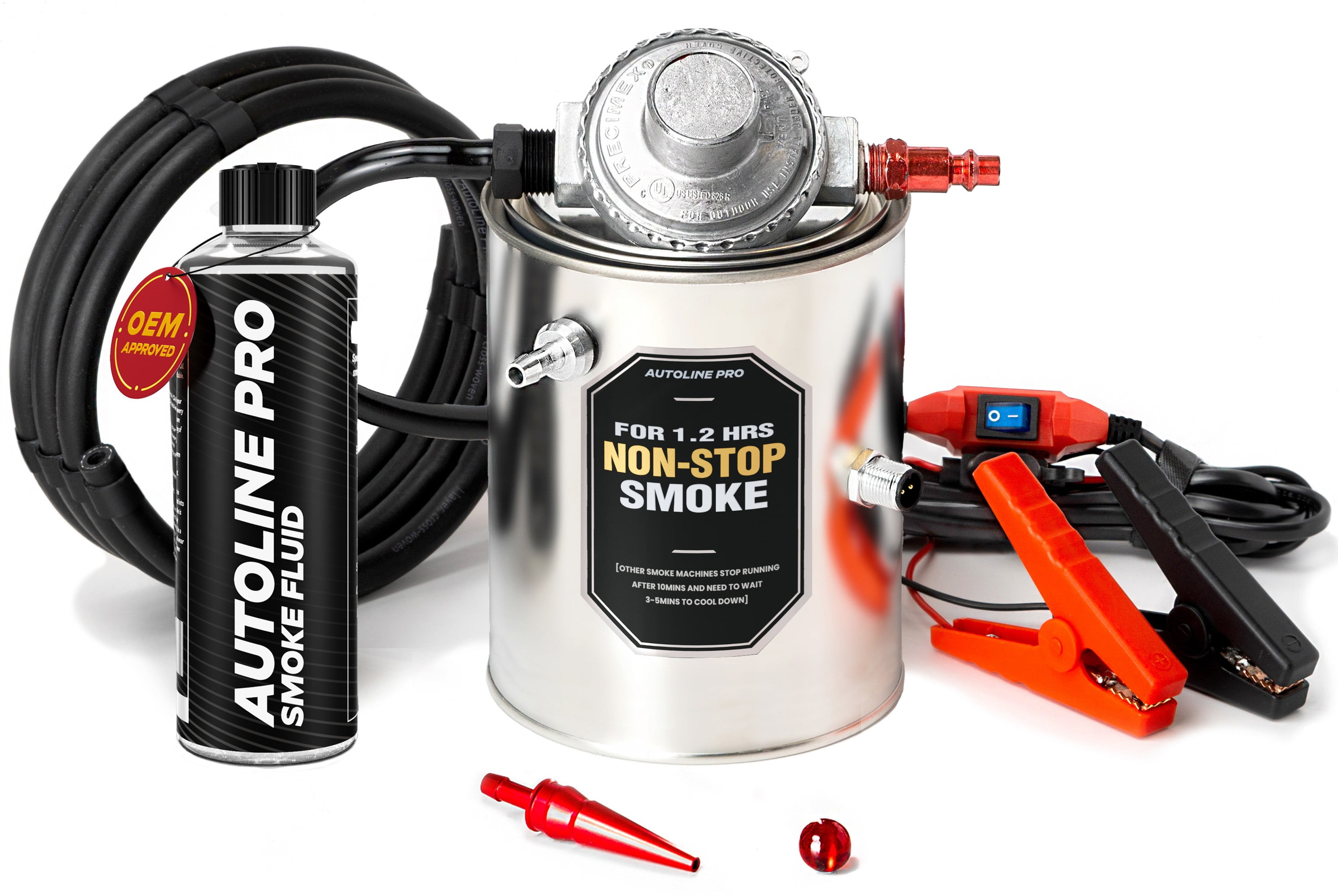 ANCEL S200 Smoke Leak Detector Automotive EVAP Smoke Machine Vacuum Leak Detector Tester Built-in Air Pump Vacuum Leak Smoke Diagnostic Tester For Car/Motorcycle/Truck - Foto 7