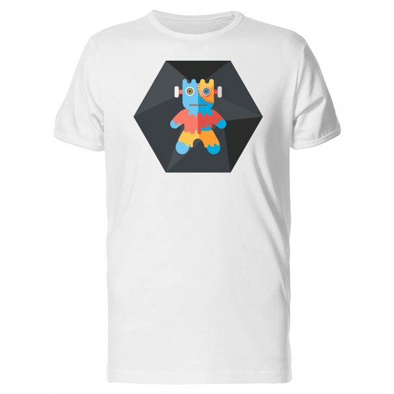 Blue Zombie Robot Tee Men's -Image by Shutterstock