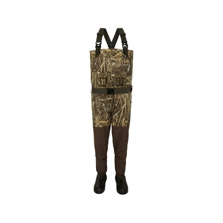Drake Men s Eqwader 1600 Gram Insulated Breathable Boot Foot Chest Waders Realtree Max-7 XL 14