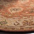 thumbnail image 3 of Safavieh Heritage Giles Oriental Wool Area Rug, Rust/Beige, 6' x 6' Round, 3 of 8