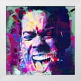 thumbnail image 2 of Stephen Chambers 15x15 White Modern Wood Framed Wall Art Titled - Chris Rock, 2 of 6