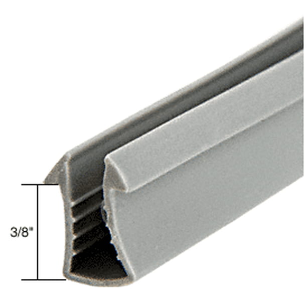 Gordon Glass Gray Shower Door Glazing Vinyl for 1/4" Glass 18 ft Roll