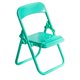 thumbnail image 1 of Cute Plastic Foldable Phone Holder for Chair, Student Dormitory, Tabletop, Mint Green, 1 of 1