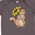 thumbnail image 4 of Inktastic Cute Chipmunk with Sunflower Boys or Girls Baby Bodysuit, 4 of 5