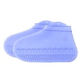 thumbnail image 3 of OUSITAID 1 Paire de Couvre-Chaussures Réutilisables en Silicone Imperméables et Pliables Surchaussures Antidérapantes, 3 of 5