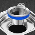 thumbnail image 3 of DQrwqpou Tapón Sellado Plug And Play Cubierta Desagüe Piso Accesorios Baño (Plata), 3 of 4