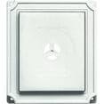 thumbnail image 1 of Builders Edge 130110001123 Scalloped Mounting Block- White, 1 of 3