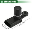thumbnail image 4 of Unique Bargains Camshaft Position Sensor for Buick Enclave 2010-2023 for Chevrolet No.12615371/12684186 Black, 4 of 7