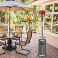 thumbnail image 6 of Hanover 7-Ft. 48,000 BTU Stainless Steel Propane Patio Heater, Umbrella Style Gas Outdoor Heater for Deck or Patio, HAN003SSL, 6 of 6