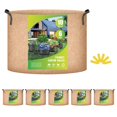 thumbnail image 1 of PEACNNG iPower 10 Gallon 6-Pack Plant Grow Bag Fabric Pots Containers, 1 of 7