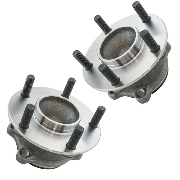 TRQ Rear Wheel Hub & Bearing Assembly Pair LH & RH Sides for Mazda 6 CX-5 New BHA52009