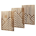 thumbnail image 5 of Keyohome 3Pcs Wood Wall Art Wood Wall Sculpture Decor Openwork Wood Wall Ornament Easy to Hang Timber Wall Artwork Easy to Install Handcrafted Wood Wall Art Suitable for Home, 5 of 10