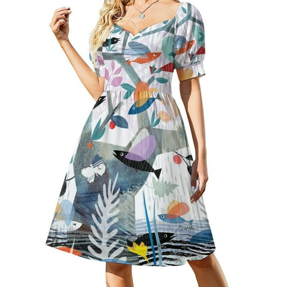 RESPIRO DELLA BELLEZZA Sleeveless Dress summer dress korean women