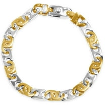 Pompeii Men's Mariner Link 14k Gold (34gram) or Platinum (56gram) 8mm Bracelet 9" (,)