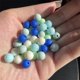 thumbnail image 4 of 6mm 8mm Mixed Color Frosted Beads Colorful Acrylic Round Loose Spacer Beads for Diy Bracelet Phone chain Jewelry Making supplies, 4 of 5