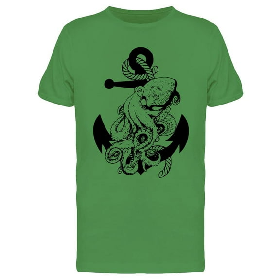 Octopus With Anchor Tee Men's -Image by Shutterstock