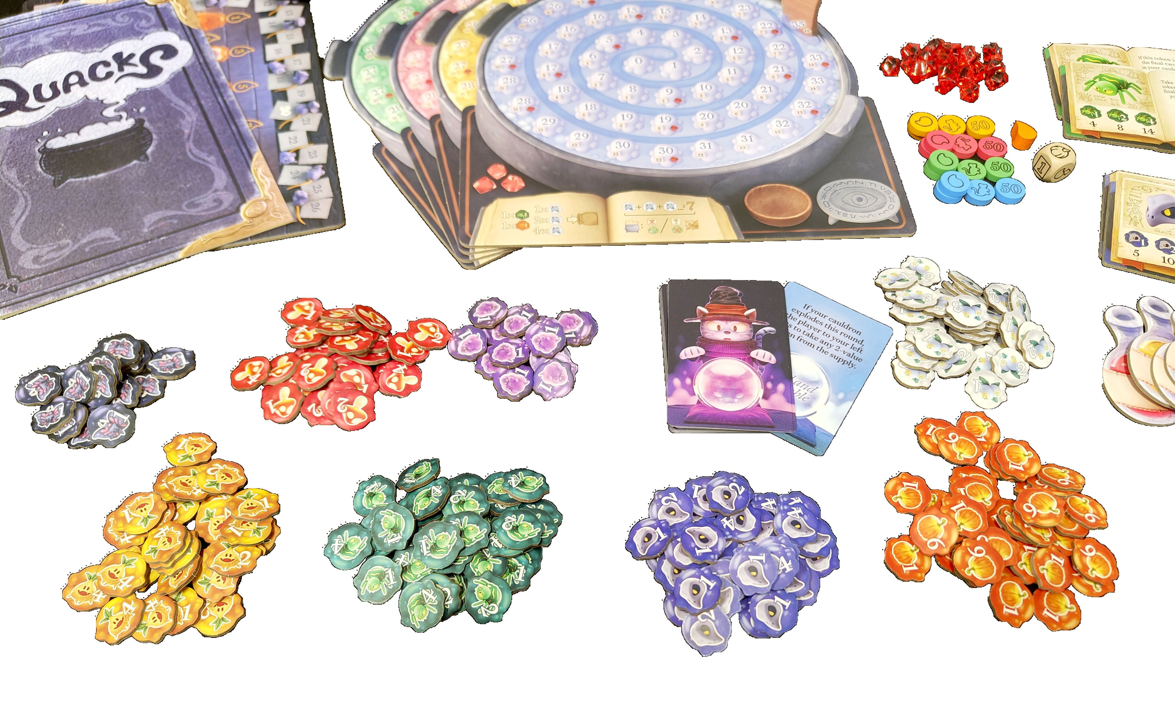 Quacks Family Board Game for Ages 10+, from Asmodee