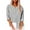 Gray, variant on UAMVSH Cotton Linen Shirts for Women Lightweight Button down Long Sleeve Blouses Casual Vacation Work Dressy Tops with Pockets(X-Large,White)