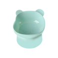 thumbnail image 2 of Raised Cat Bowl Neck Protector Practical Stable Cute Elevated Water Bowl Cats Raised Feeder Cat Feeding Bowls Elevated Tilted for Dogs Puppy Blue, 2 of 10