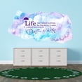 thumbnail image 3 of QUOTES - Life Isn't About Waiting For The Storm To Pass It's About Learning To Dance In The Rain - Home Lettering Art Inspirational Quotes Vinyl Wall Decal Sticker 20" x 10", 3 of 5