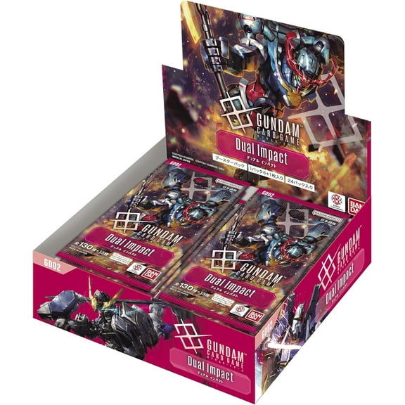 Gundam Card Game Booster Box - Dual Impact (GD02) (Japanese) - 24 Packs