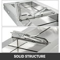 thumbnail image 6 of BENTISM 48 Inch Concession Shelf Stainless Steel Drop Down Folding Serving Food Shelf Stand Serving for Concession Trailer Serving Window, 6 of 9