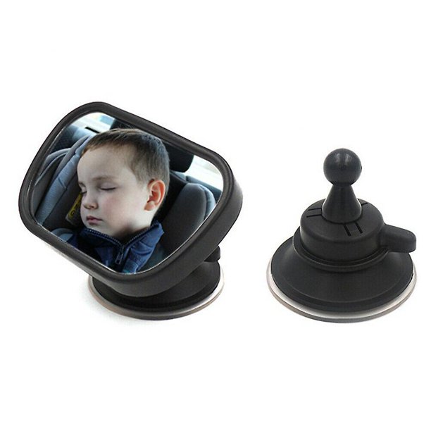 Espejo retrovisor para asiento trasero de bebé en coche, apto para bebés y niños pequeños.