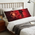 thumbnail image 4 of Fotbe Black Spider Web With Spiders Funda para Almohada Corporal con Diseño, Funda de Microfibra Ultrasuave de 20x54 Pulgadas, Ropa de Cama Elegante, 4 of 7