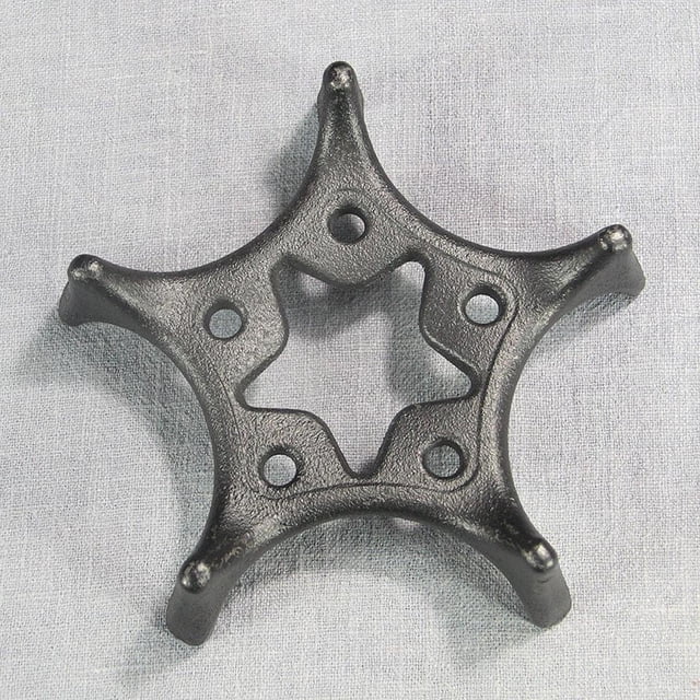 Salvamanteles de Hierro Fundido Japonés para Tetera, Salvamanteles de Metal para Ollas Calientes, Soporte para Utensilios de Cocina, Soporte para Cafe Diámetro 18cm