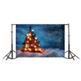 thumbnail image 2 of GreenDecor Christmas Decoration Backdrop 7x5ft Photography Backdrop Xmas Tree Outdoor Eve Winter Snow New Year Festival Celebration Children Baby Kids Photos Video Studio Props, 2 of 5
