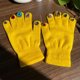 thumbnail image 3 of Guantes de Invierno Tejidos, Adornos de Cristal de Colores Variados, Mitones de Ganchillo de Dedo Completo con Buena Elasticidad para Niñas, Niños, Mujeres, 3 of 7