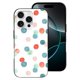 thumbnail image 2 of Funda de TPU con lunares para iPhone 16 Pro: ultrafina, a prueba de golpes, antiamarilleo, resistente a arañazos, compatible con carga inalámbrica, agarre mejorado, estilo negro., 2 of 7