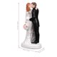 thumbnail image 5 of Houderco Escultura Pareja Resina Multicolor Para Romántica En Escritorio O Automóvil, 5 of 6