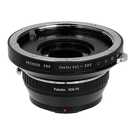 Fotodiox Pro Lens Mount Adapter for Contax 645 (C645) Mount Lenses to Fujifilm Fuji X-Series Mirrorless Camera Body