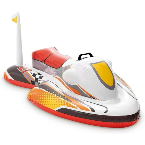Raft Child Inflatable Raft Thick Safe Portable Ride On Kids Inflatable Boat Toy for Swimming Pool