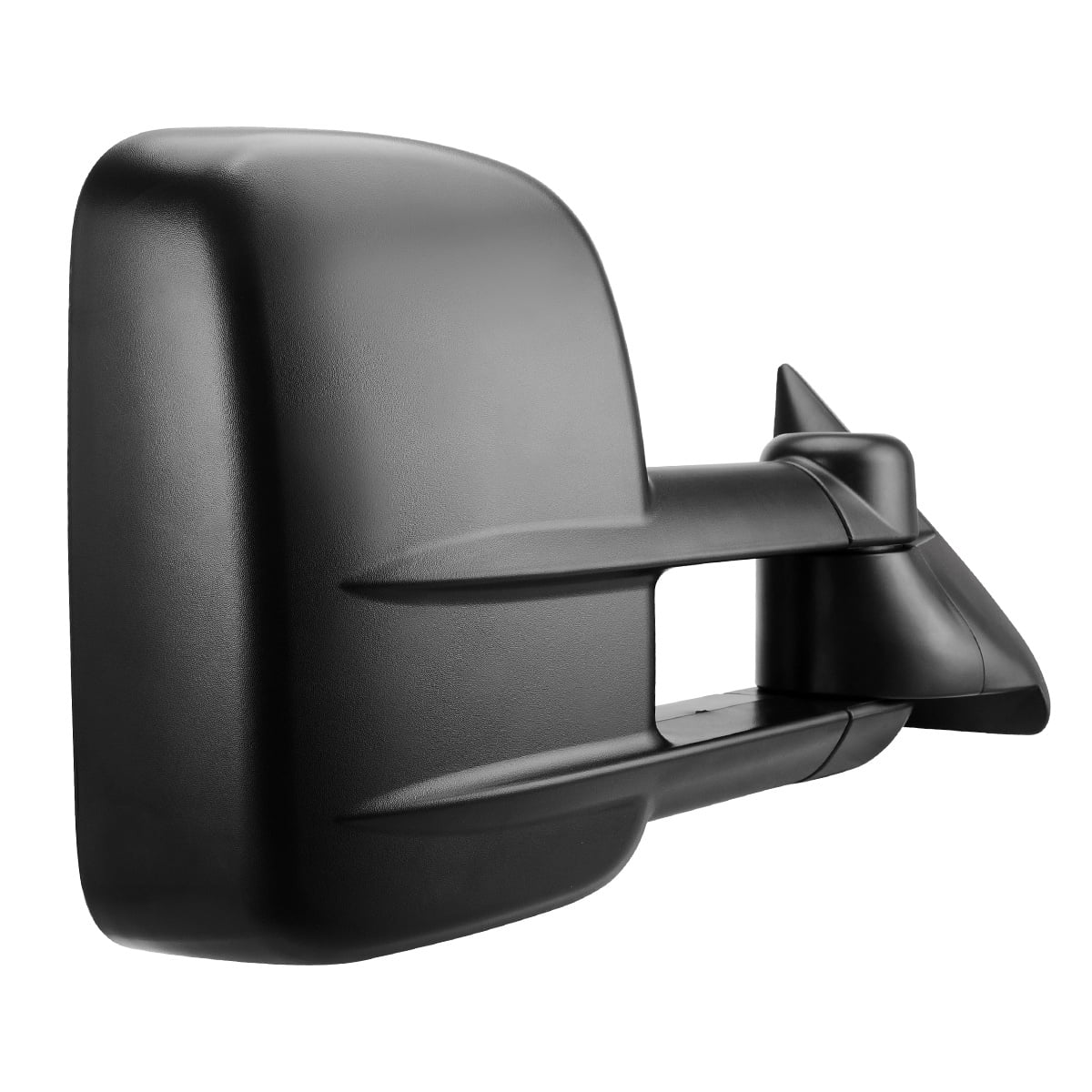 LEDKINGDOMUS Manual Telescoping Trailer Tow Mirrors for 1988-2000 Chevy GMC 1500/2500/3500