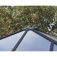 thumbnail image 6 of Palram - Canopia Ledro 10' x 10' Enclosed Gazebo - Gray/Clear with screen doors, 6 of 14
