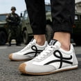 thumbnail image 7 of CHICVOMEY Sneaker for Men Rubber Sole Lightweight Non Slip Walking Shoes Retro Casual Comfortable Spring Summer Work Sneakers, 7 of 7