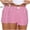 Hot Pink, variant on Rezuofi 1 Pcs Women Pajamas Shorts Y2k Elastic Waist Plaid Boxer Shorts Cute Gingham Sleep Lounge Shorts Bottoms