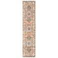 thumbnail image 3 of SAFAVIEH Madison Trenton Vintage Traditional Runner Rug, Orange/Ivory, 2' x 8', 3 of 10