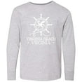 thumbnail image 3 of Inktastic Virginia Beach VA Nautical Long Sleeve Youth T-Shirt, 3 of 5