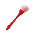 thumbnail image 2 of Brocha de maquillaje, brocha para polvos, mango brillante, brocha para colorete cosmética ligera y compacta, brocha de maquillaje en polvo suelto para rojo, 2 of 8