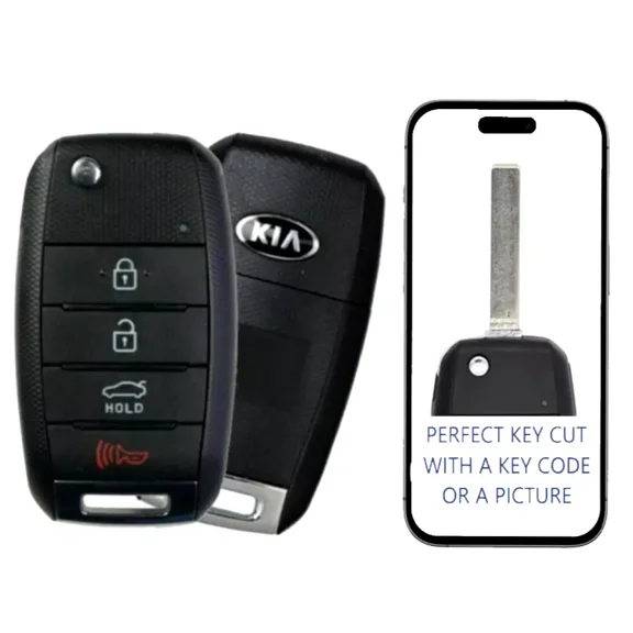 Key Cut Service   New Remote Flip Key for Kia Optima 2016 - 2020 SY5JFRGE04