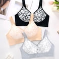 thumbnail image 6 of Admvng Womens Bras Oversized Bra Without Steel Rims Printed Underwear, Size S-5XL, 6 of 7