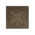 thumbnail image 1 of Fasade Easy Installation Regalia Argent Bronze Glue Up Ceiling Tile/ Ceiling Panel (12" X 12" Sample), 1 of 1