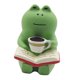 thumbnail image 1 of Cat Bookshelf Ornament Cute Exquisite Synthetic Resin Environmentally Friendly Animal Tabletop Statue Type 4, 1 of 3