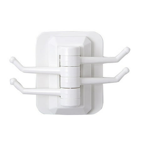 

Tanuse Hook Sticker Multifunctional Hook Strong Hook Hook Household Sticky Punch- Wall Rack Creative 1X Hook Wall Stickers Big Sale!