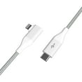 thumbnail image 4 of Auto Drive LXMF026 6 ft 90° USB-C to Lightning Cable Single Piece, White, 4 of 8
